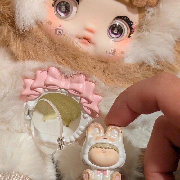 Nommi TOP TOY Milk Biscuits 9" Plush Doll w/ Mini Figure & Accessories - Picture 2 of 6